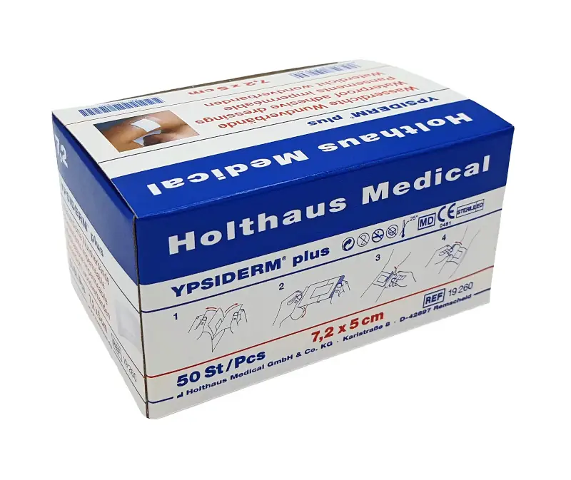 YPSIDERM plus Wundverband 7,2 x 5 cm