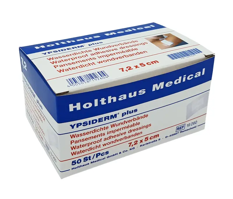 YPSIDERM plus Wundverband 7,2 x 5 cm