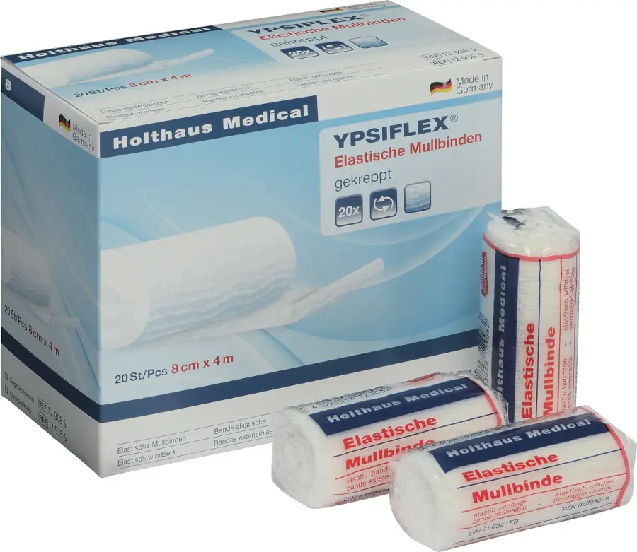 Mullbinde-elastisch YPSIFLEX Elastische Mullbinden