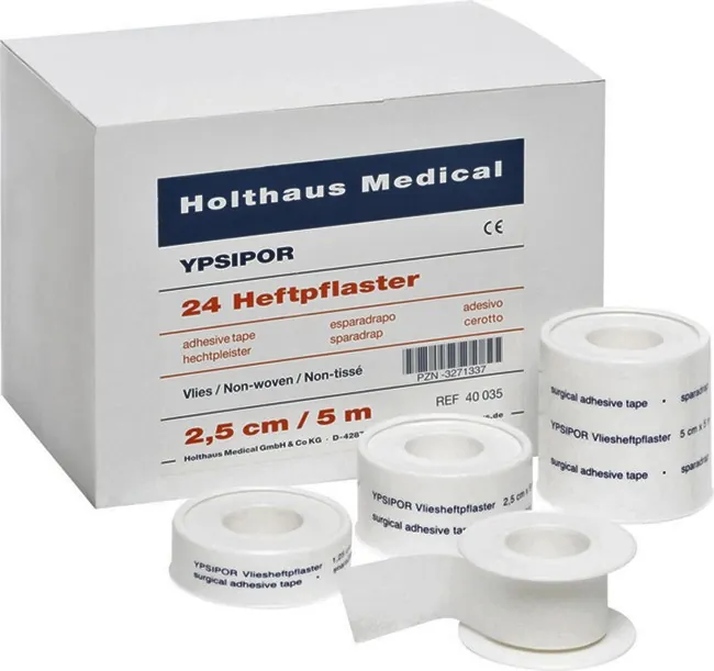 Heftpflaster-Vlies YPSIPOR Heftpflaster Vlies 5m