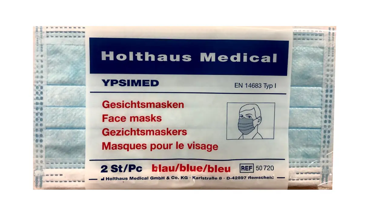 Gesichtsmasken-Typ1 Gesichtsmasken EN 14683 2er