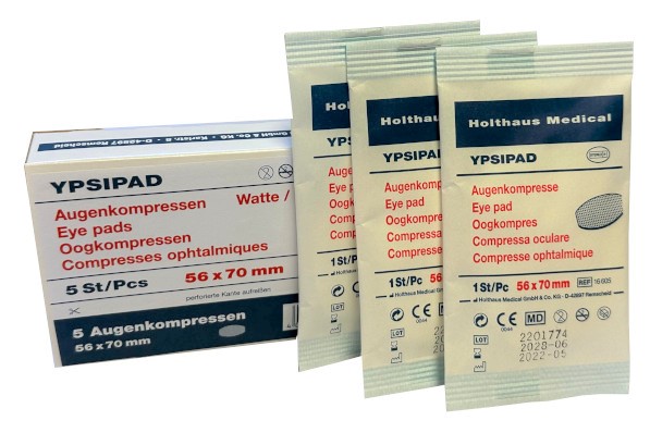 Augenkompresse-Gruppe YPSIPAD Augenkompresse