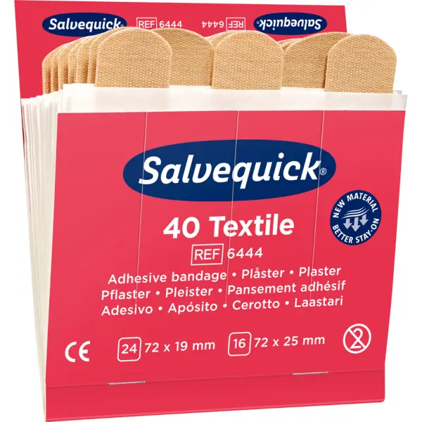 Salvequick Nachfülleinsätze Pflasterstrips elastisch