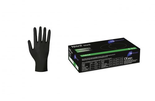 Nitril-Black-Handschuhe Nitril-Black-Handschuhe