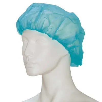 Vlies-Haube Barett grün