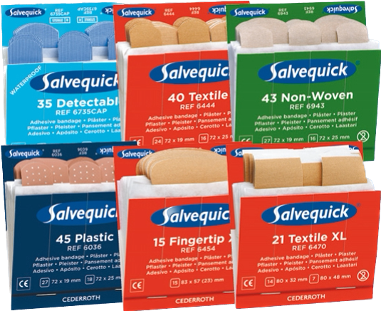 Salvequick® Nachfülleinsätze Pflasterstrips