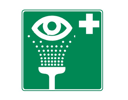 Rettungszeichen Augenspüleinrichtung