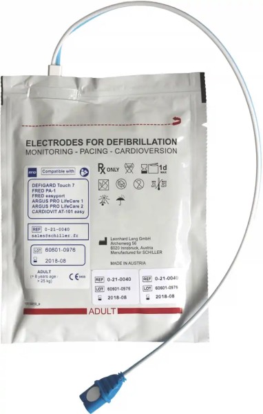 Ersatz Elektroden für FRED-PA1 Defibrillator